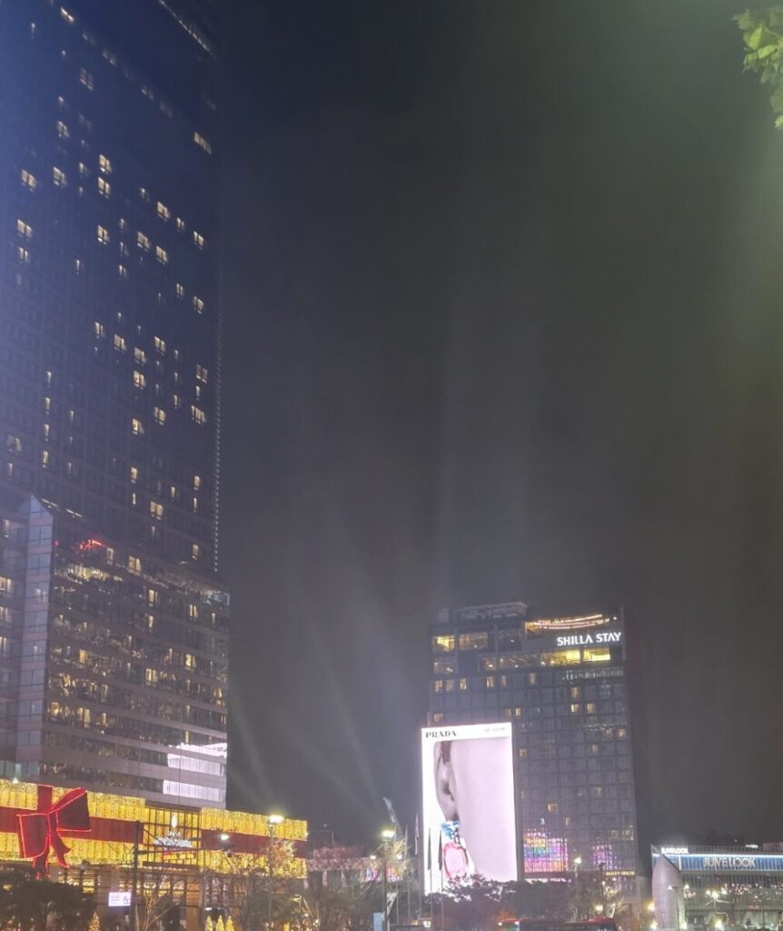 gangnam-luxury-hotels-teheran-ro-business-district The glittering corporate billboards and sophisticated architecture surrounding the most prestigious Gangnam Luxury Hotels in Seoul.