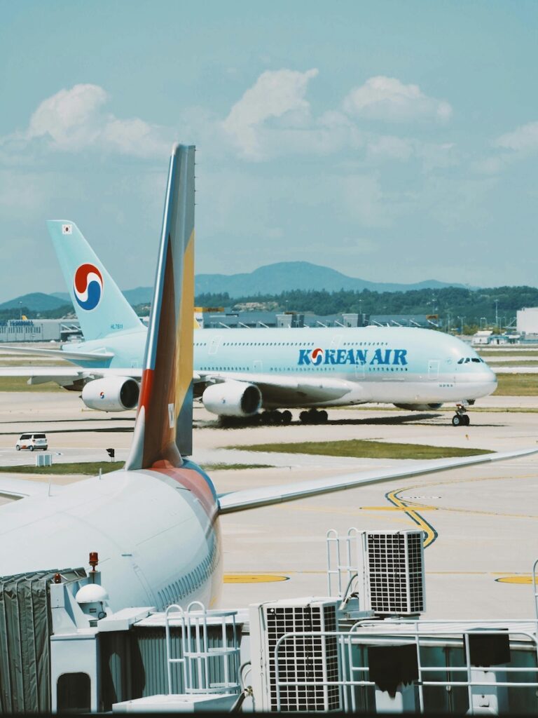 Incheon Airport transportation guide 2025 with AREX train, airport bus, and taxi