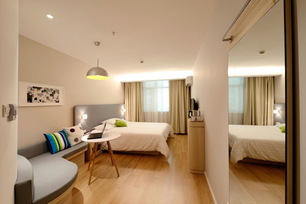 Foreigner reviewing jeonse and wolse housing lease contract in Korea