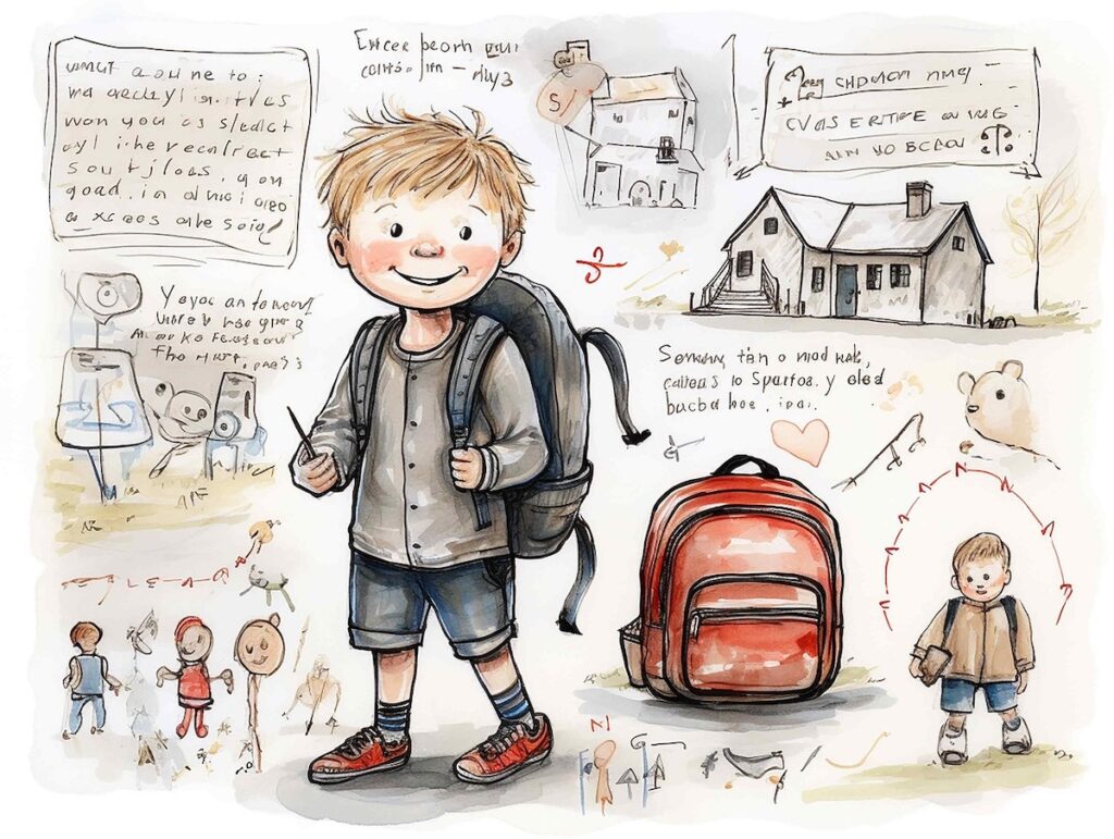 seoul-international-education-supplies Colorful school supplies representing the diverse learning ritual at International Schools in Seoul.